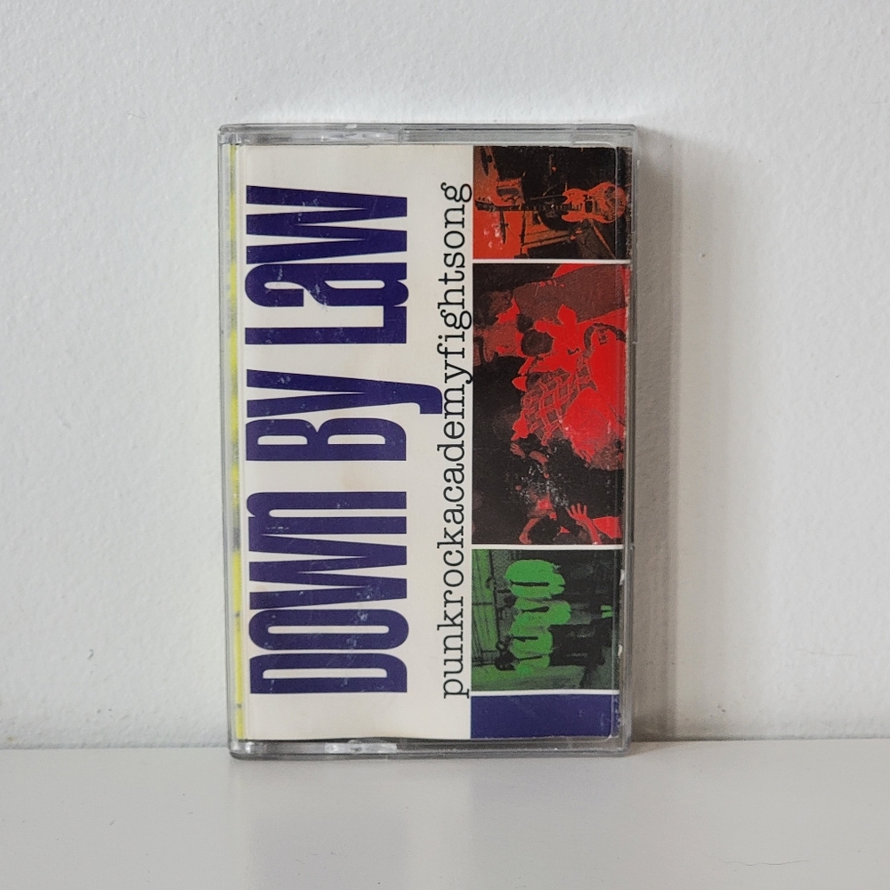1994 Down By Law punkrockacademyfightsong vintage cassette tape.